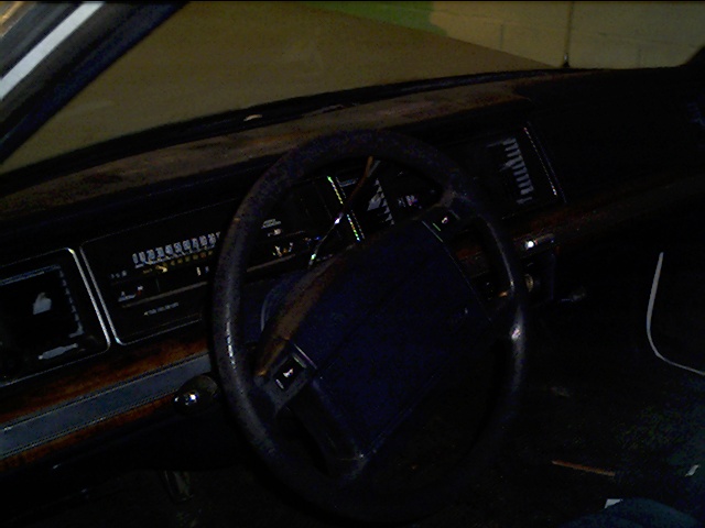 Cockpit, before mods.