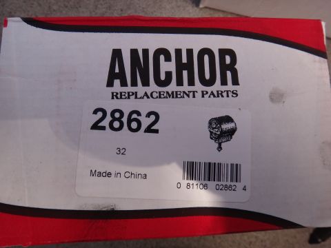 2003 Ford Taurus - Box for Anchor Replacement Parts, part number 2862, made in China.