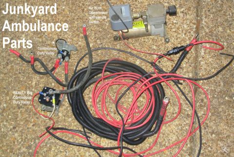 1983 Ford Bronco - MAJOR score at the JY today! I haven't tried to read any specs on the CD relays, but they're probably big enough for an aux battery (my mai…
