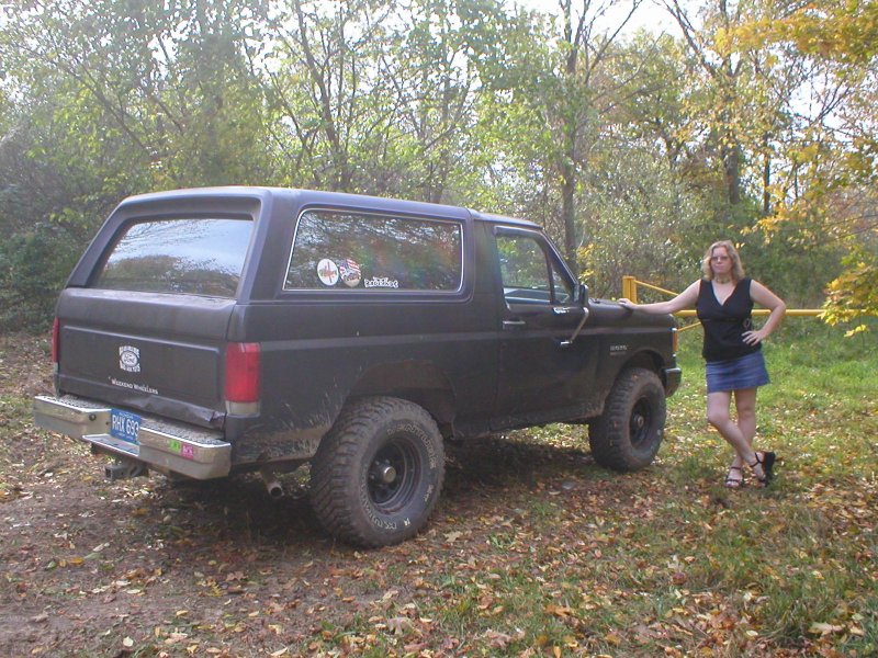 Me and Beast. 10/20/03. Beautiful spring day!! 72 degrees.