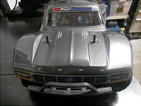 1996 Ford Bronco - This is a radio-controlled car body, not a 1996 Ford Bronco.