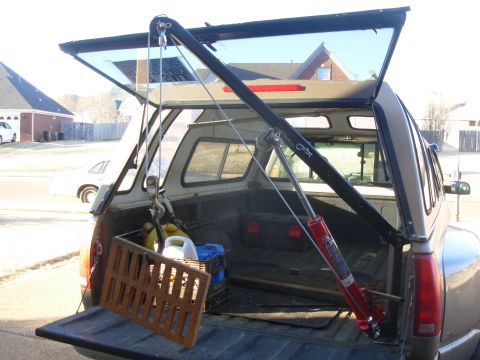 1997 Chevrolet Silverado 3500 - I built the cable long enough to use the snatch block at full extension, but it's still short enough to rearrange.