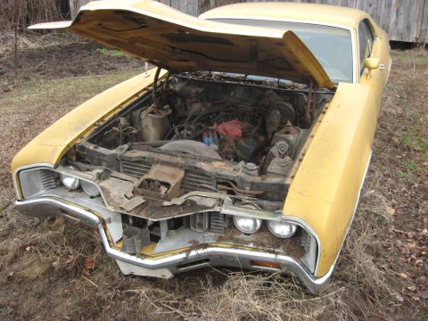 1972 Ford Ranchero - 1971 Cyclone GT - Busted nose
