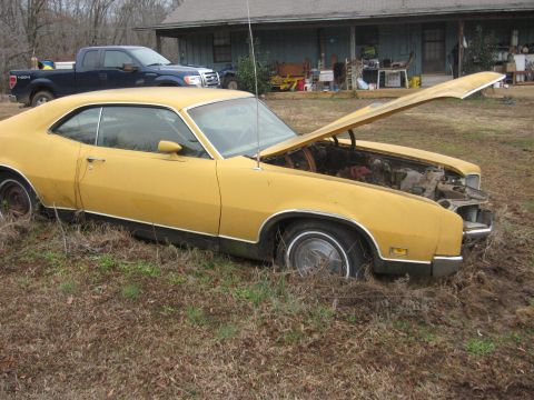 1972 Ford Ranchero - 1971 Cyclone GT passenger side