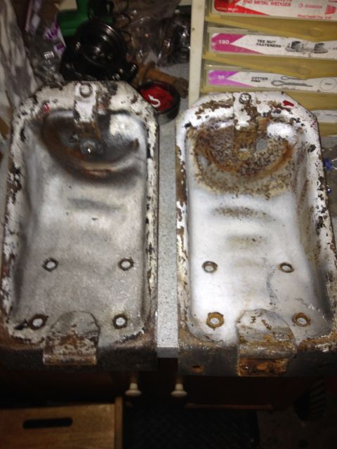 1995 Ford Bronco - upper coil buckets