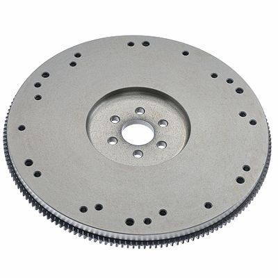 1993 Ford Bronco - This is a metal flywheel, a component of a vehicle's drivetrain, with a SuperMotors logo visible.