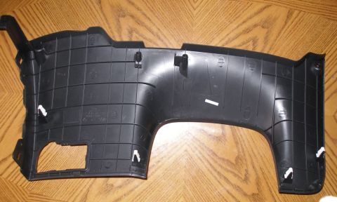 2010 Hyundai Genesis - Interior trim panel, likely for a dashboard or door, shown from the back.