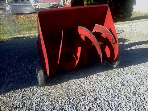 1991 Toyota Tacoma - This is a red snowblower, not a 1991 Toyota Tacoma.