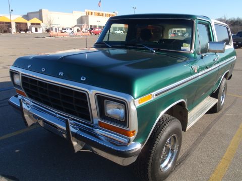 1978 Ford Bronco “green meanie, princess, crackhead delight”