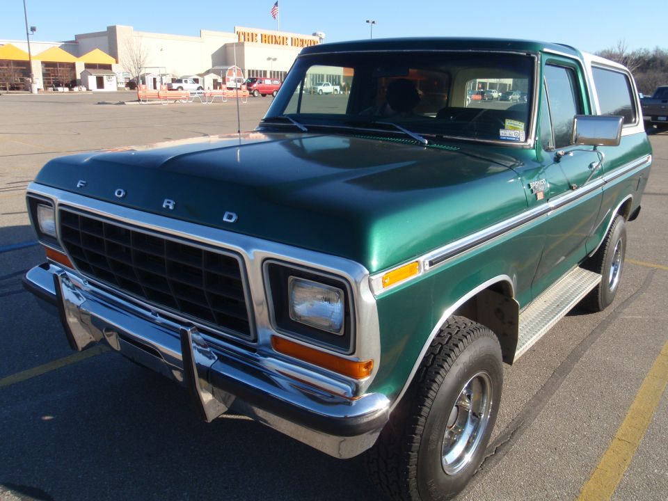 1978 Ford Bronco “green meanie, princess, crackhead delight”