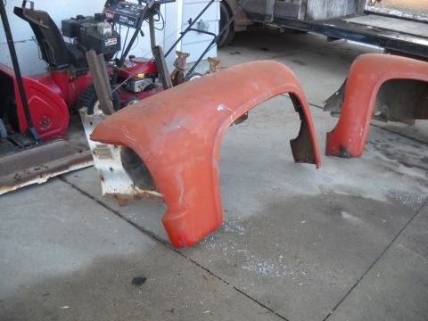 1954 Ford F-100 - 1-15-2012: The driver side looks good.