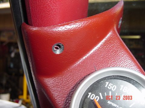 1989 Ford Bronco - Countersunk the holes