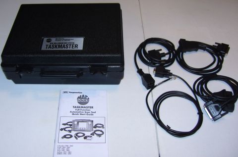 2007 Ford Mustang - MAC Tools Taskmaster automotive scan tool kit includes case, cables, and quick start guide.