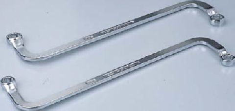 1990 Ford Bronco - A pair of specialized L-shaped wrenches designed for accessing tight spaces.