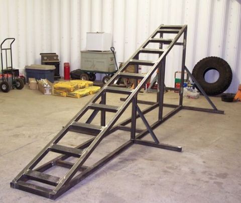 1990 Ford Bronco - Completed ramp, front view