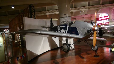 1993 Ford Taurus - A Ford Trimotor airplane, a tri-motor aircraft, is on display in a museum setting.