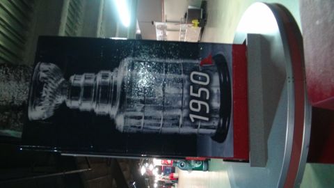 1993 Ford Taurus - A display the Stanley Cup trophy, with the year 1950 prominently shown.