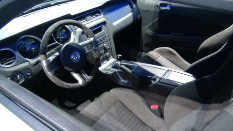 1993 Ford Taurus - Interior view of a car, showing the dashboard, seats, and center console.