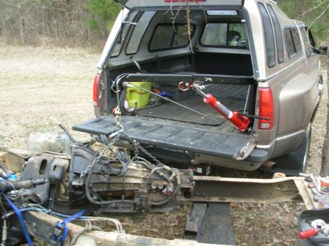 1983 Ford Bronco - It almost seems like this beast weighs more than the engine did.