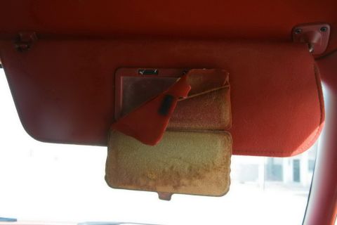 1995 Ford Bronco - Vanity mirror don't want to see you...