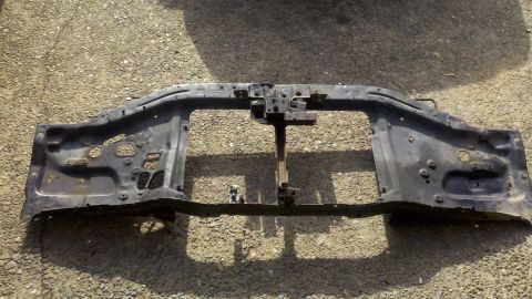 1978 Ford Bronco - This is a vehicle's radiator support structure, shown from the front.