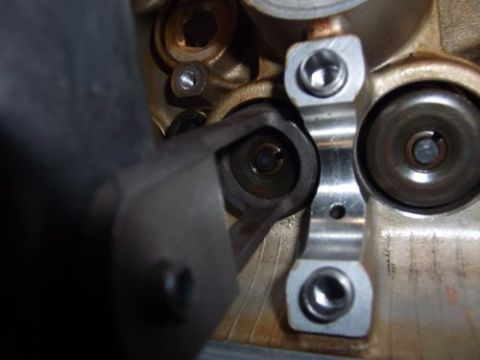 1991 Ford Taurus - Detail of internal engine components, likely part of a valve train assembly.