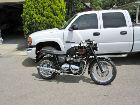 1992 Ford Bronco - my other ride, 2009 Bonneville T-100