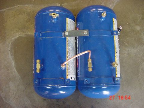 1986 Ford Bronco - tanks before install
