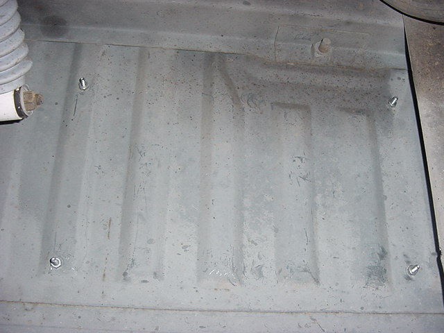 directly above the rear drive shaft!!