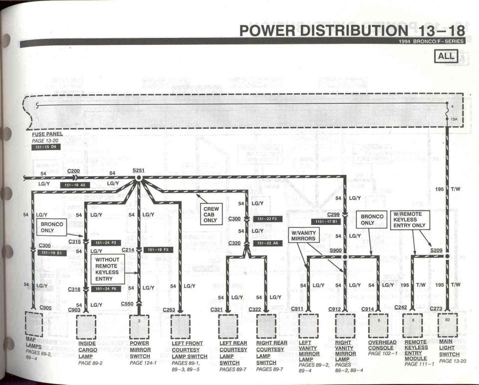 Power Distribution 18 -  Fuse 4