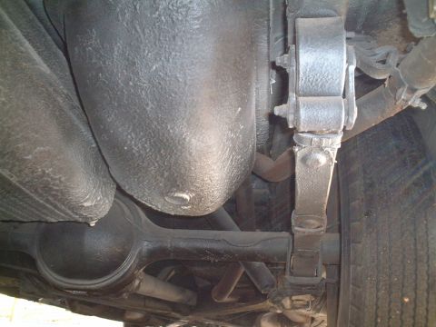 1967 Ford Galaxie - Underbody view, rear