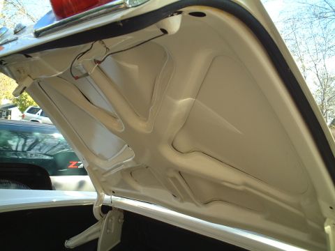 1967 Ford Galaxie - Close-up inside trunk lid