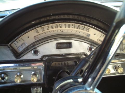 1967 Ford Galaxie - Close-up odometer/speedometer