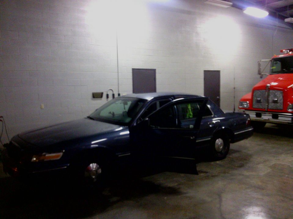 Parked in Bay 1 of Fire House