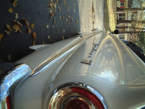 1967 Ford Galaxie - Close-up driver's side body panels from rear