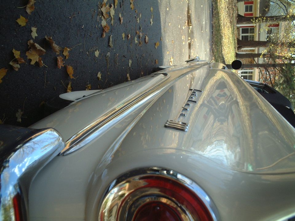 Close-up driver's side body panels from rear