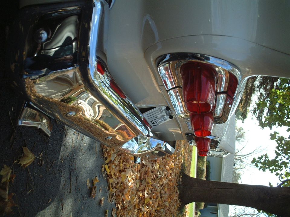 Close-up rear/tail lights