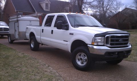 2002 Ford F-250 - First day at work