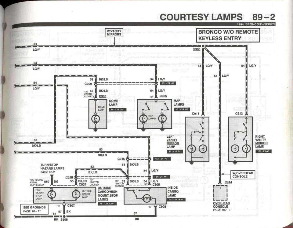 Courtesy Lights w/o RKE - 2