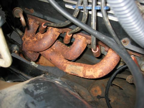 1986 Ford Bronco - These headers are Ford Racing Lightning headers