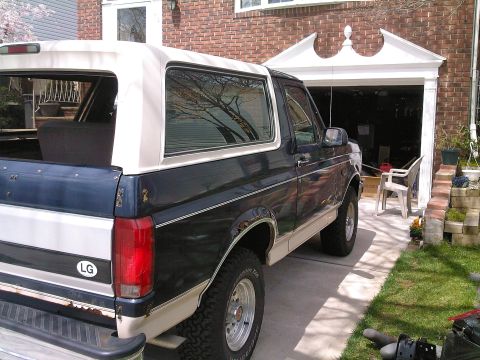 1992 Ford Bronco - quarter and tailgate needed total replacement