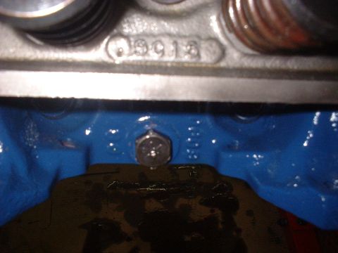 1969 Mercury Cyclone - Engine block casting numbers are visible in this close-up shot.