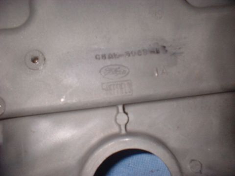 1969 Mercury Cyclone - This engine part displays Ford and Lincoln logos, along with the part number C8AE-6068-B.