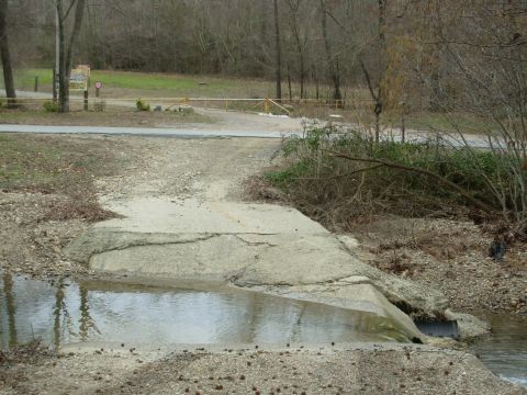 1983 Ford Bronco - Good to see the bridge is "fixed".