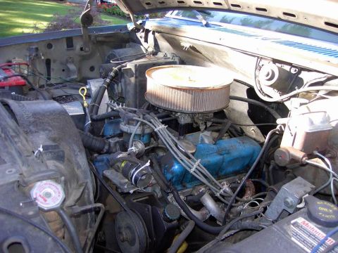 1980 Ford Bronco - the 302's last heart beat before she gets pulled