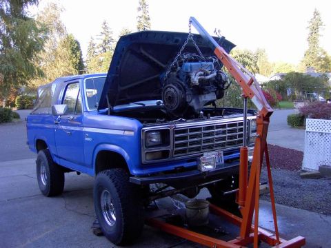 1980 Ford Bronco - 302 is out