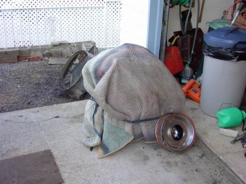 1980 Ford Bronco - resting spot until the 460 is installed
