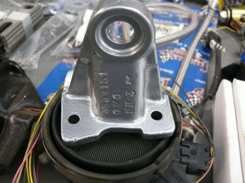 1976 Chevrolet Corvette - A metal bracket with part number 3652151 is shown close-up, with surrounding wires and parts.