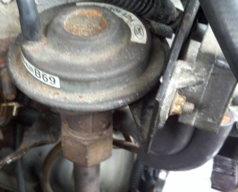 1995 Ford Bronco - Not only is it not working, its leaking. Parts look up on my '95 do not bring up this style EGR, but the other type with the position senso…