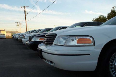 1998 Ford Crown Victoria - The back row.